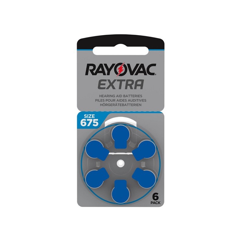 RAYOVAC EXTRA ADVANCED 675, PR44
