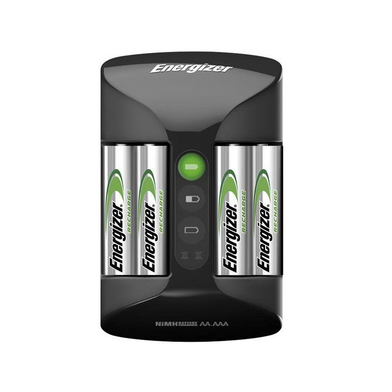Energizer CHPro Inclusief 4 oplaadbare AA batterijen 2000mAh