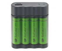 GP CHARGE ANYWAY POWERBANK incl. 4x AA 2600mAh