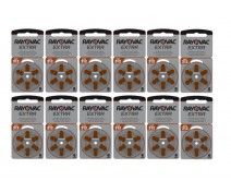 POWERDEAL 72 X (12X6) RAYOVAC EXTRA ADVANCED 312, PR41