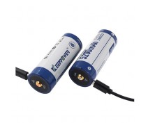 2x KEEPPOWER 26650 PROTECTED 5200mAh-USB