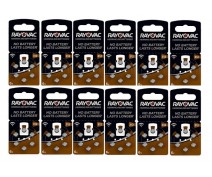 POWERDEAL 72 STUKS RAYOVAC ACOUSTIC SPECIAL HOORBATTERIJ 312