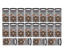 POWERDEAL 120 PCS RAYOVAC EXTRA 312, PR41 HEARINGAID BATTERIES