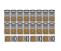 POWERDEAL 120 STUKS RAYOVAC EXTRA 13, PR48 HOORBATTERIJEN