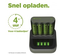 GP M451 USB CHARGER INCL. 4 x AA 2600 RECYKO+ DOCKINGSTATION