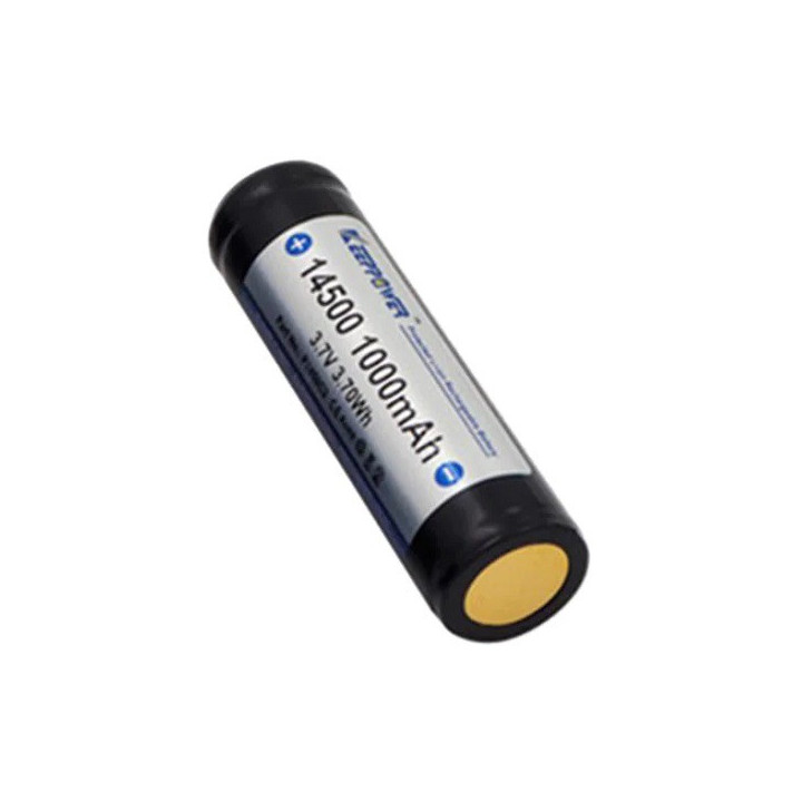 Keeppower 14500 AA 3,7V. 1000Mah PROTECTED