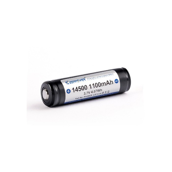 KEEPPOWER 14500 AA 3,7 VOLT 1100mAh protected