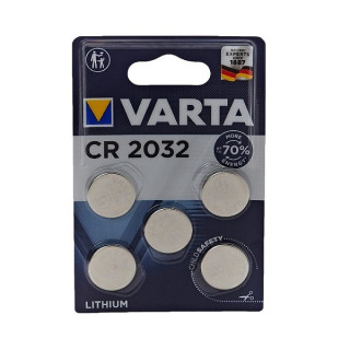 5 PCS BUTTONCELL LITHIUM VARTA CR2032