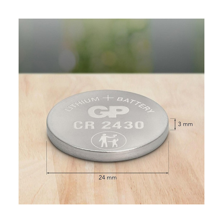 BUTTONCELL LITHIUM GP CR2430
