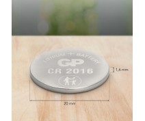 5 PCS BUTTONCELL LITHIUM GP CR2016