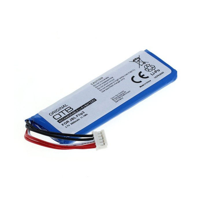 BATTERY FOR CORDLESS SPEAKER JBL FLIP3