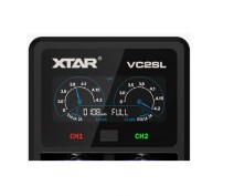 XTAR VC2SL USB LADER VOOR Li-Ion, Ni-MH, Ni-CD