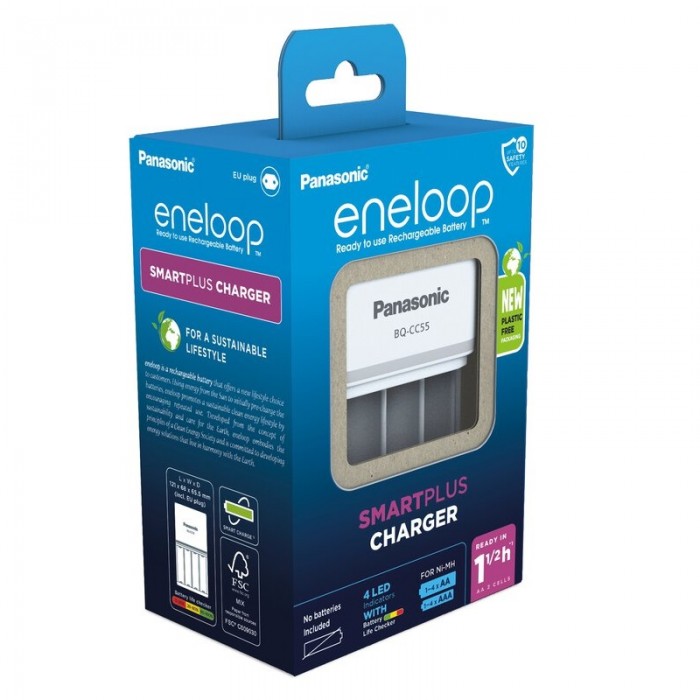 PANASONIC ENELOOP BQ-CC55E SNELLADER PANASONIC ENELOOP BQ-CC55E SNELLADER