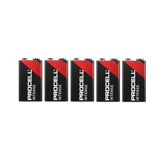 POWERDEAL 5 X PROCELL INTENSE 6LR61, 9VOLT ALKALINE