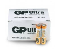 40 PCS GP AAA, LR03 ULTRA ALKALINE INDUSTRIAL
