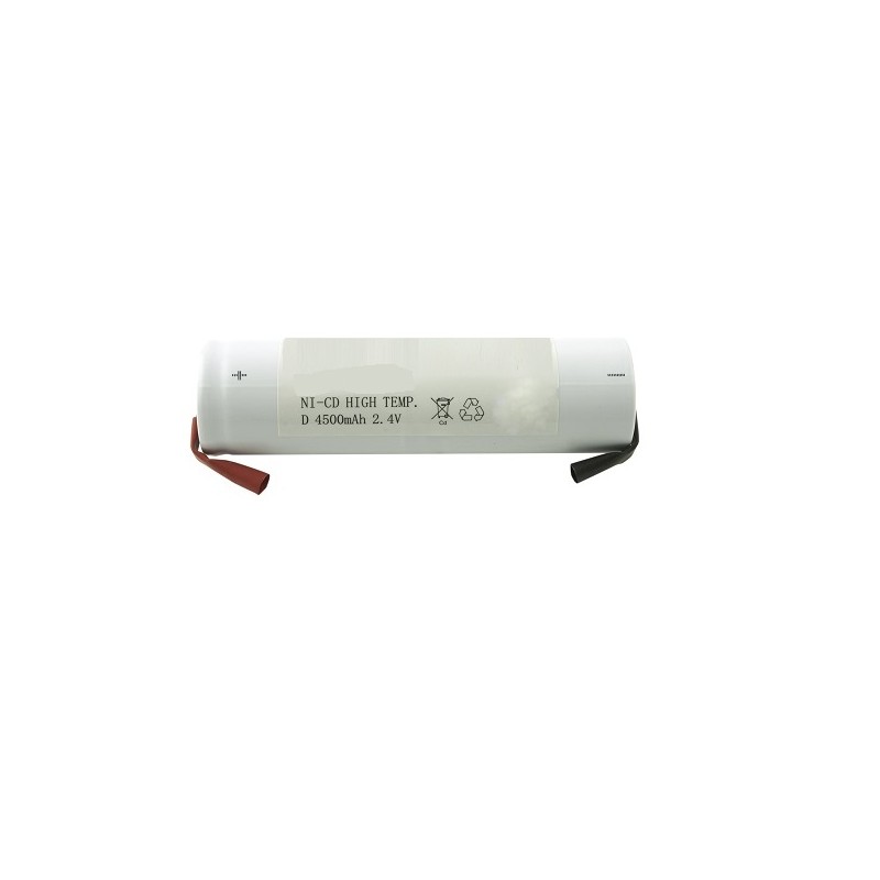 ACCU NOODVERLICHTING, PACK D-size 2,4V 4500mAh