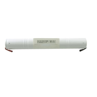 ACCU NOODVERLICHTING,STICK D-cel 4,8V 4500mAh
