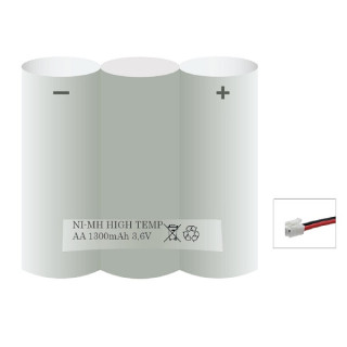 ACCU NOODVERLICHTING,PACK AA 3,6V 1300mAh