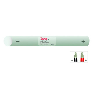 ACCU NOODVERLICHTING,STICK D-cel 6,0V 4500mAh