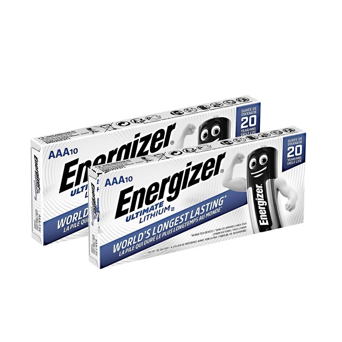 POWERDEAL 20 X ENERGIZER L92 ULTIMATE LITHIUM AAA