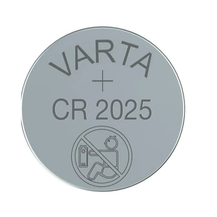 5 STUKS KNOOPCEL LITHIUM VARTA CR2025