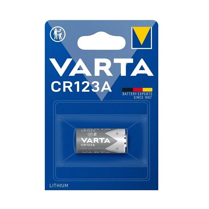 VARTA CR123A LITHIUM BATTERIJ