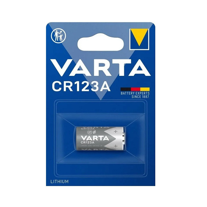 VARTA CR123A LITHIUM BATTERY