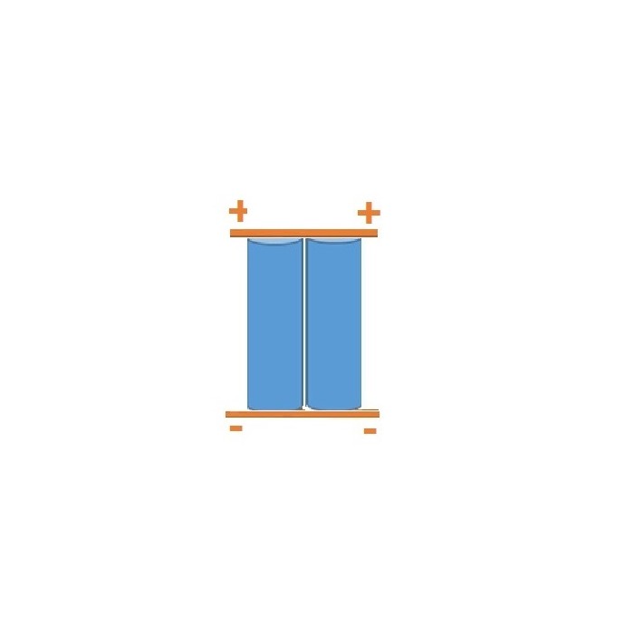 PACK 2 EVE INR18650 unprotected (configuratie keuze)