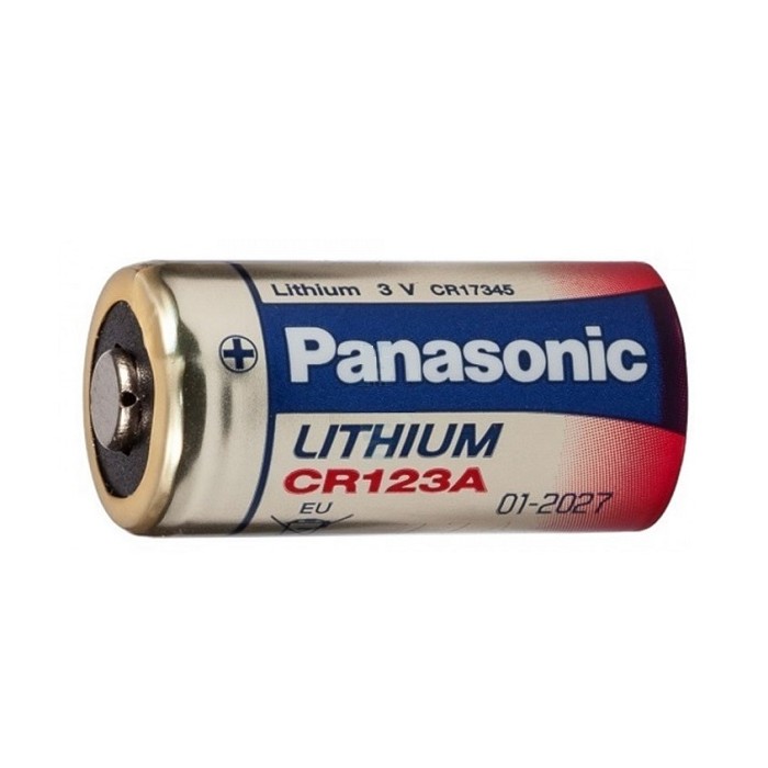 PANASONIC CR123A 3 VOLT LITHIUM POWER BATTERIJ