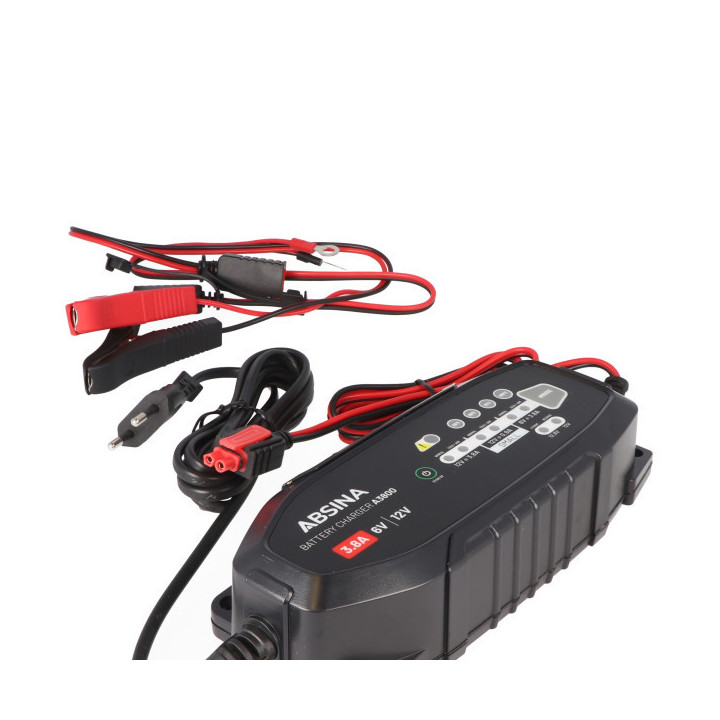 INTELLIGENTE LOOD/LIFEPO4 LADER 6-12,8V - 0,8A
