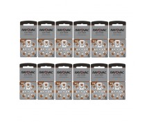 POWERDEAL 96 PCS RAYOVAC EXTRA 312, PR41 HEARINGAID BATTERIES