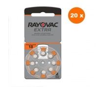 POWERDEAL 160 PIECES RAYOVAC EXTRA 13, PR48 HEARINGAID BATTERIES