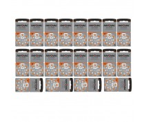 POWERDEAL 160 PIECES RAYOVAC EXTRA 13, PR48 HEARINGAID BATTERIES