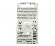 POWERDEAL 120 STUKS RAYOVAC EXTRA 13, PR48 HOORBATTERIJEN