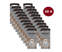 POWERDEAL 160 STUKS RAYOVAC EXTRA 312, PR41 HOORBATTERIJEN