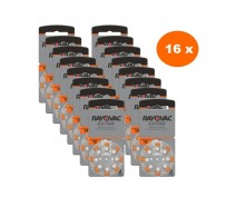 POWERDEAL 128 STUKS RAYOVAC EXTRA 13, PR48 HOORBATTERIJEN