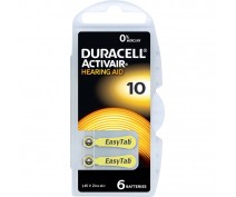 POWERDEAL 72 PCS DURACELL ACTIVAIR 10, PR70 HEARINGAID BATTERIES