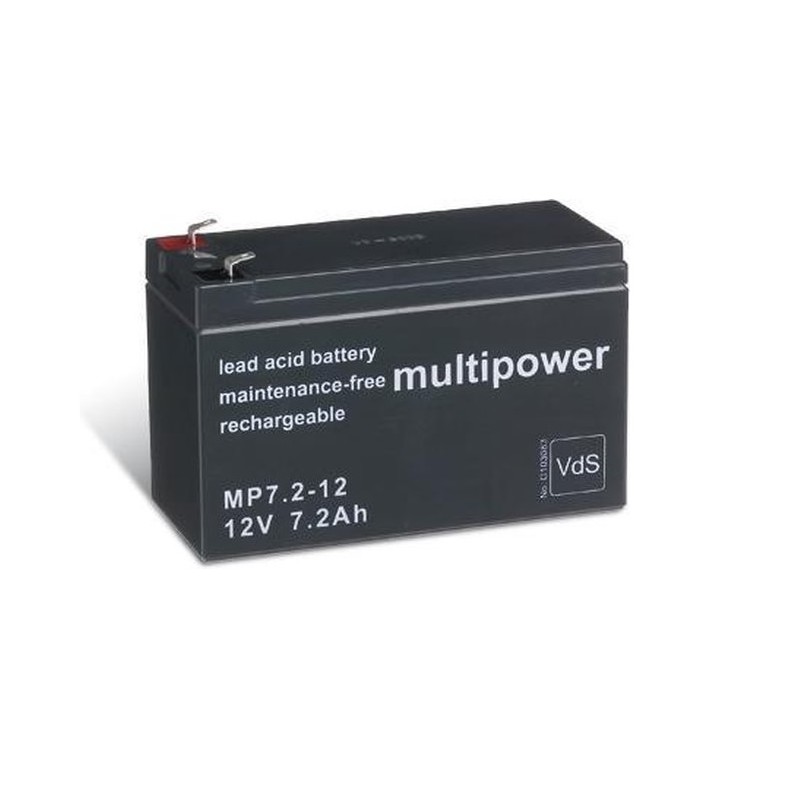 MULTIPOWER MP7.2-12 12VOLT 7,2A