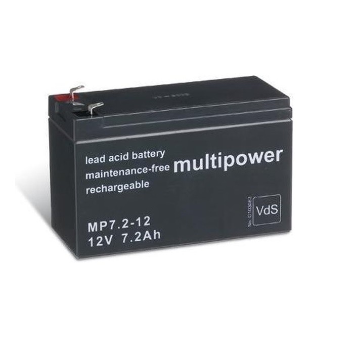 MULTIPOWER MP7.2-12 12VOLT 7,2A