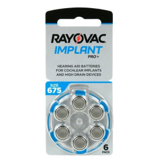 RAYOVAC EXTRA 675 PR44 HEARINGAID BATTERIES