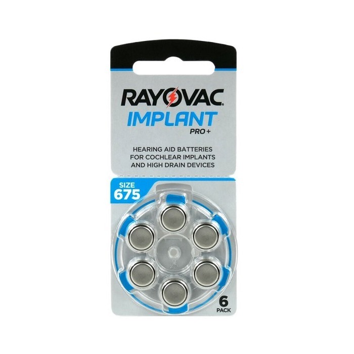 RAYOVAC EXTRA 675 PR44 HEARINGAID BATTERIES