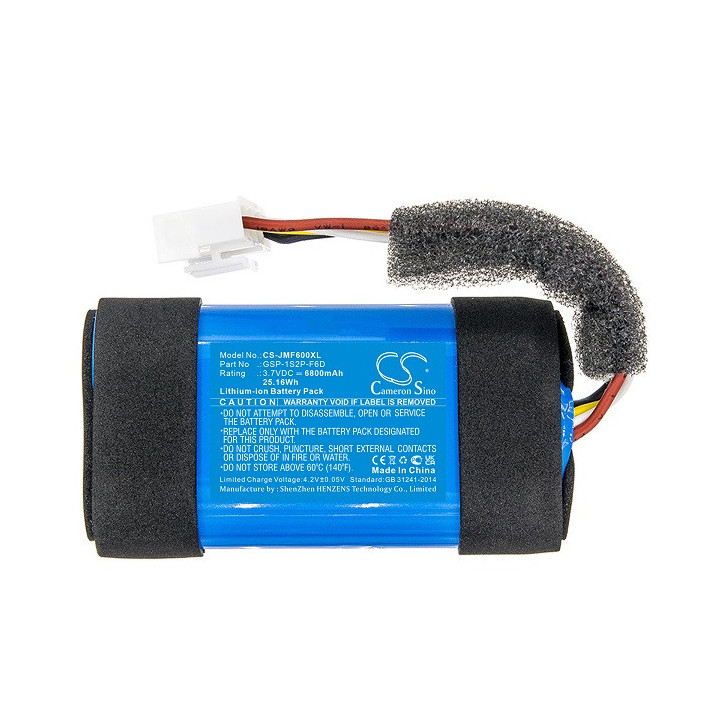 BATTERY FOR SPEAKER JBL FLIP6