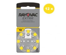 POWERDEAL 96 STUKS RAYOVAC EXTRA 10, PR70 HOORBATTERIJEN