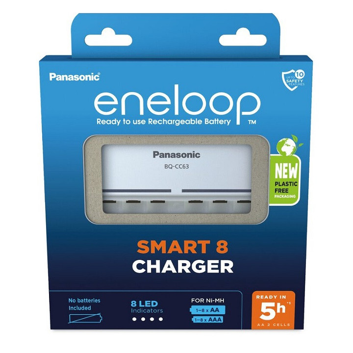 PANASONIC ENELOOP BATTERIJLADER BQ-CC63