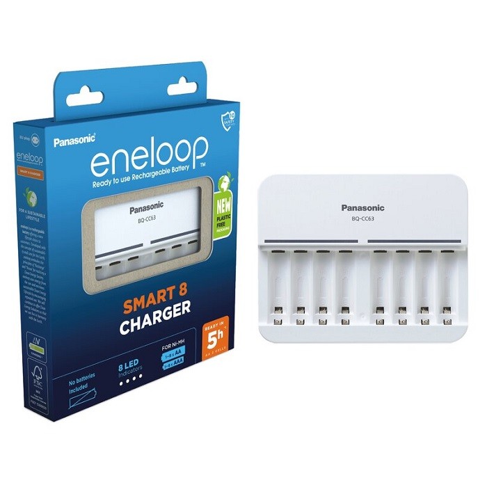 ENELOOP BQ-CC55E 2HRS FASTCHARGER INCL. 4XAA 1900mAh