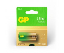 2 PCS GP14AU LR14, C ULTRA ALKALINE