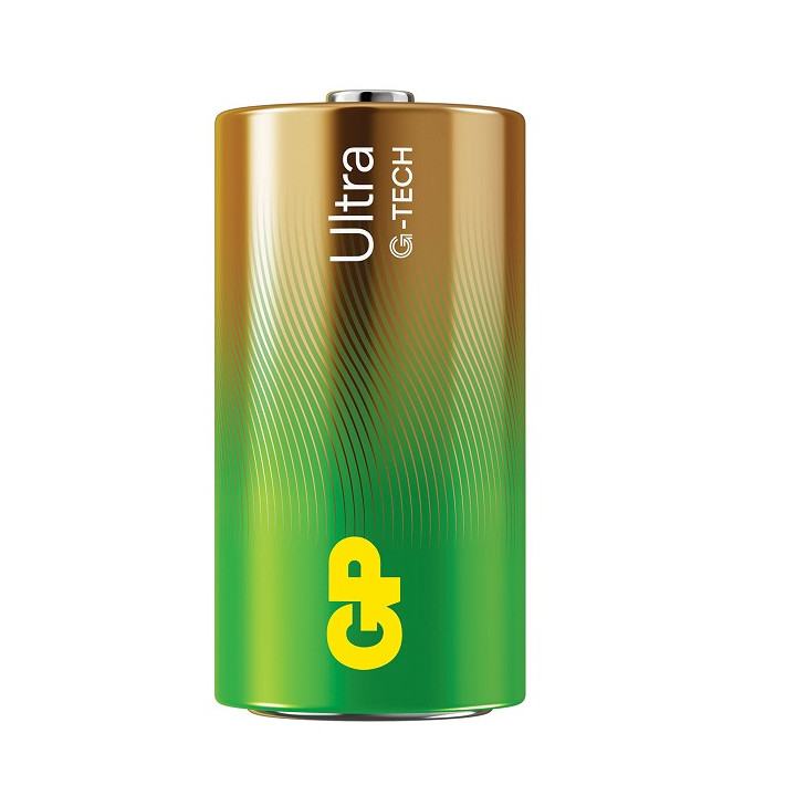 2 PCS GP14AU LR14, C ULTRA ALKALINE