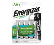 4 STUKS ENERGIZER OPLAADBAAR AA 2300mAh