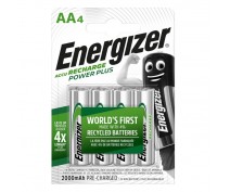 4 STUKS ENERGIZER OPLAADBAAR AA 2000mAh