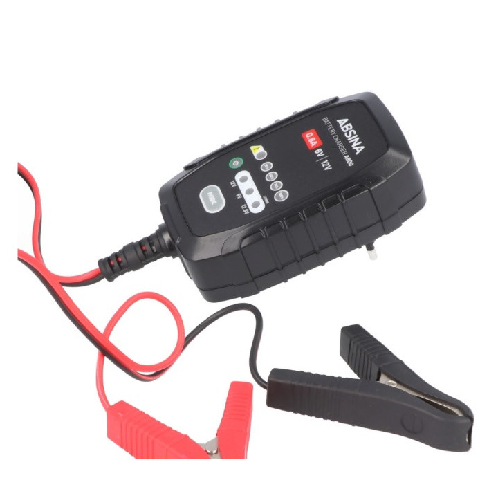 INTELLIGENTE LOOD/LIFEPO4 LADER 6-12,8V - 0,8A